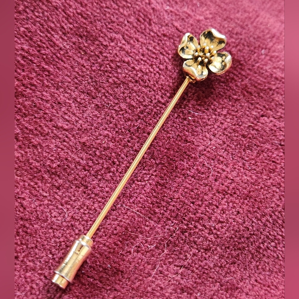 2/$30 Vtg. Stick Pin Flower